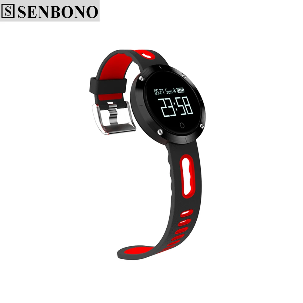Senbono sbn dm58 Bluetooth 4.0 Смарт Часы Heart Rate Приборы для измерения артериального давления