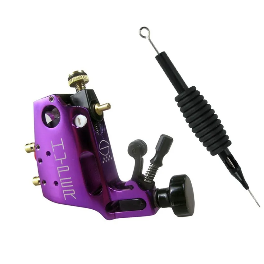 Профессиональный Стигма Hyper V3 Ротари татуировки Machine Gun с 1 шт. 1RL одноразовые siliconetattoo сцепление трубки иглы 19 мм поставки