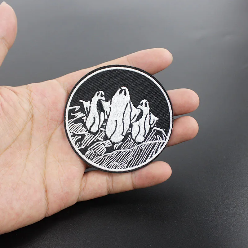 Модные крутые нашивки UFO Alien, нашивки для шитья утюгом, нашивки для одежды, круглые значки, наклейки на одежду