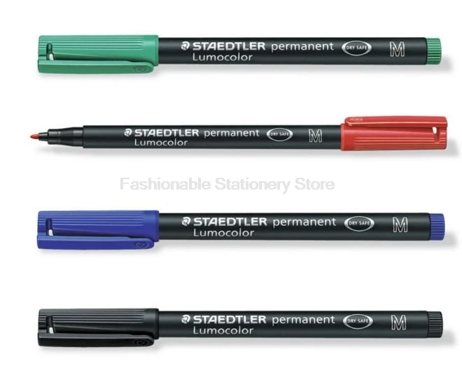4 шт. STAEDTLER 317M Цветные Маркеры Ручка масляные маркеры Канцтовары Школьные офисные