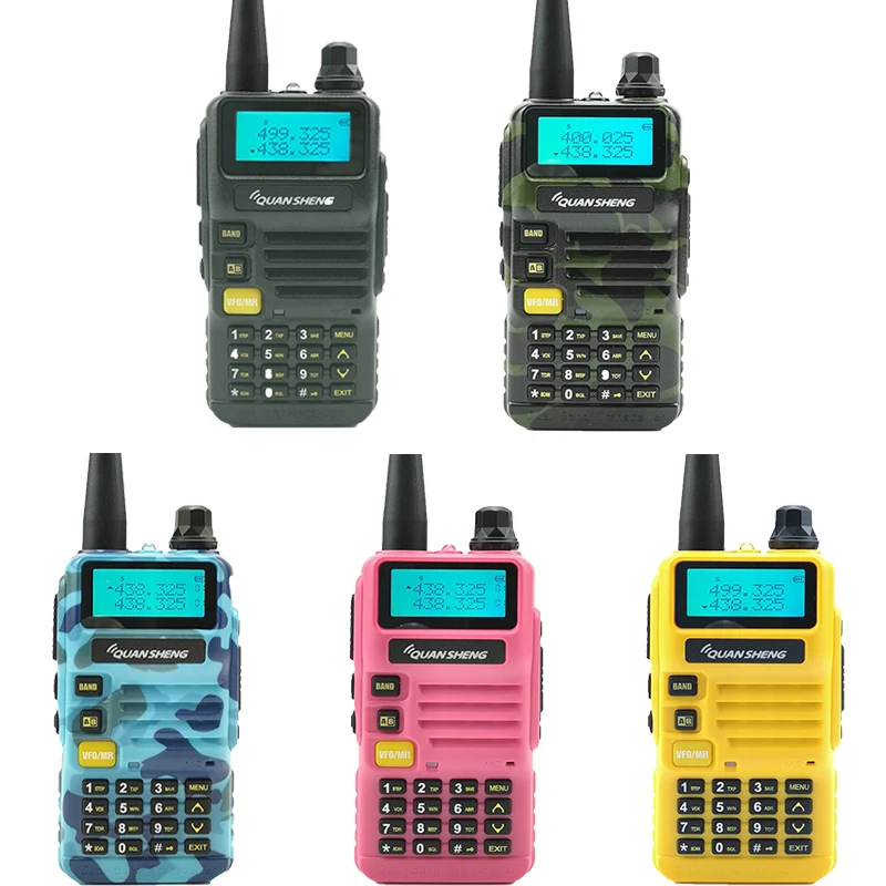 Портативная рация Quansheng UV R50 Talkie UHF VHF Двухдиапазонная 5 Вт двухсторонняя