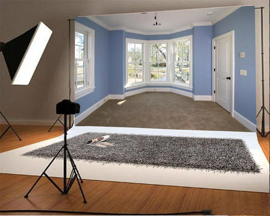 Laeacco Bright Window Chic House Interior Photography Backdrops Vinyl Custom Photographic Backgrounds Props For Photo Studio | Электроника