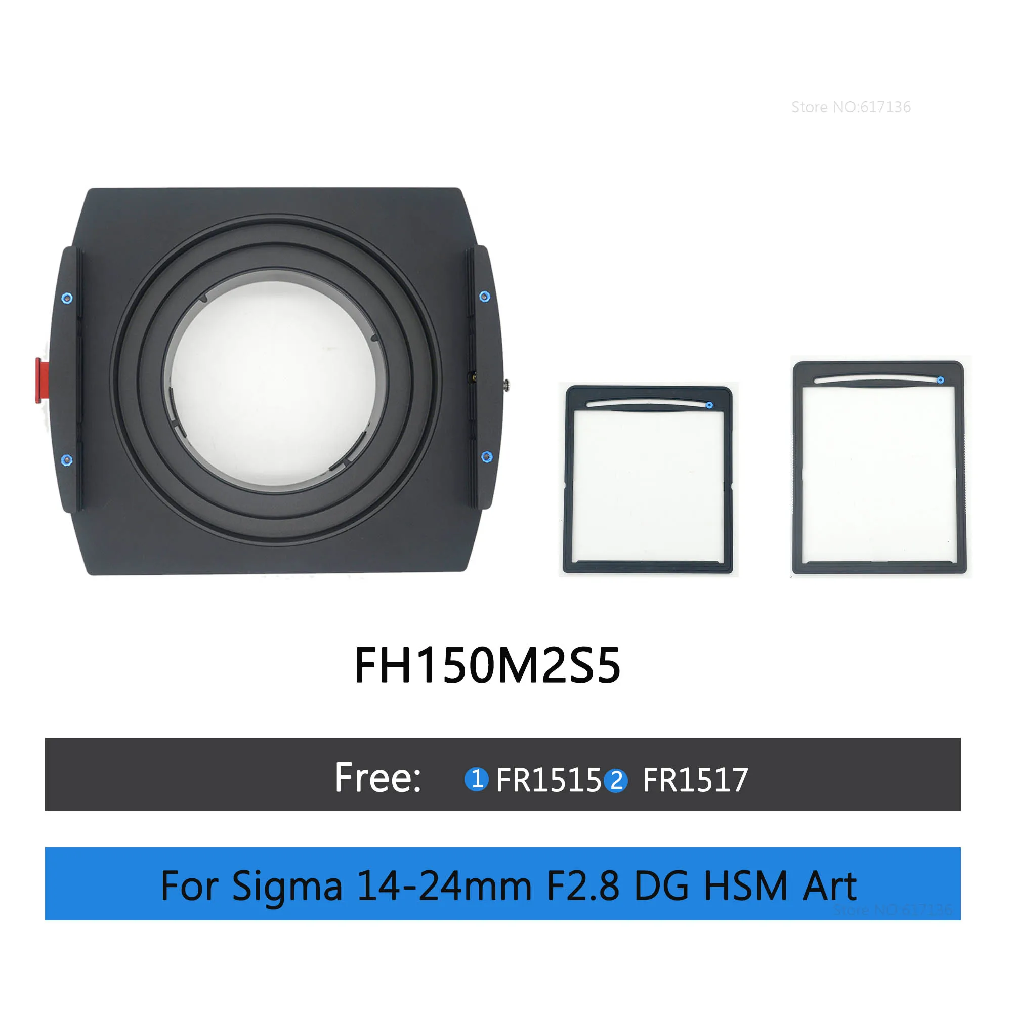 FH150M2S5 Benro FH150M2 держатель фильтра 150 мм квадратный фильтр системы ND/GND/CPL держатель фильтров для более 14 мм ультра-широкий объектив - Цвет: FH150M2S5