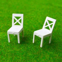 20pcs 120 125 130 abs plastic miniature model chair diy building sand table scene production materials indoor furniture