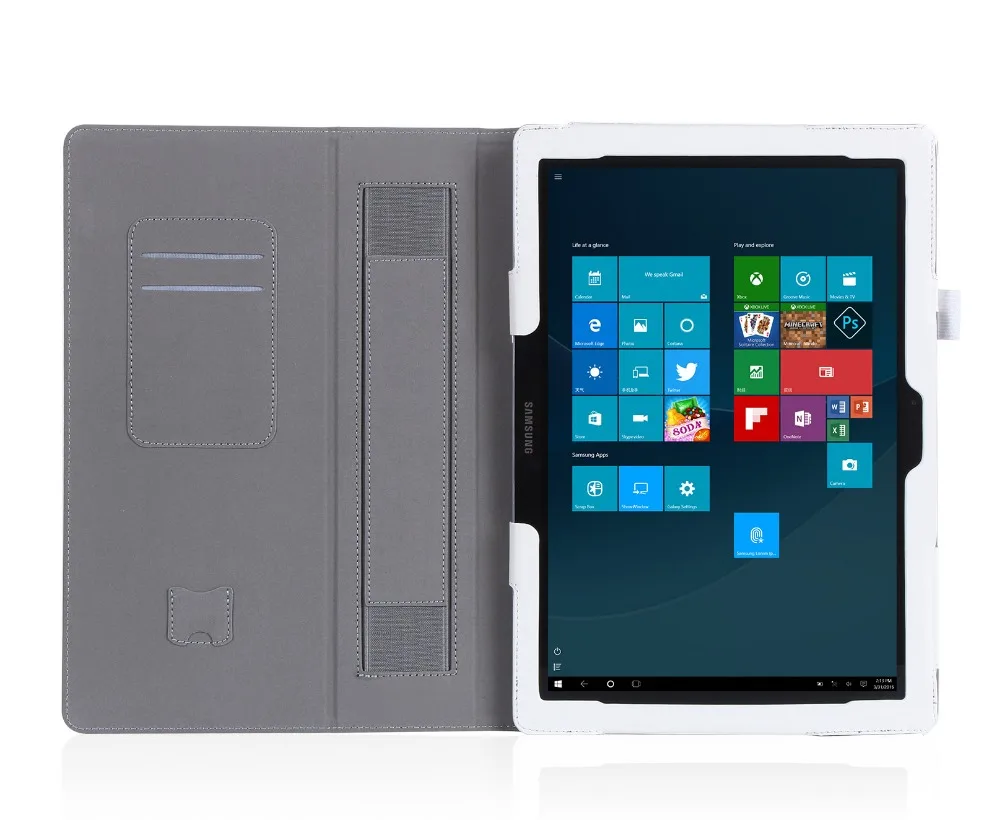 Чехол для samsung Tab Pro S W700 12 дюймов, ESR крышка отделения для резинового масла искусственная кожа ультра тонкий светильник вес умный чехол прорезиненный чехол