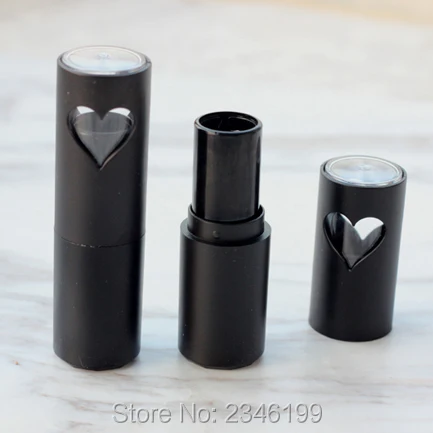 

50pcs/lot Empty Lipstick Packing Tube, DIY High Grade Lip Rouge Beauty Tool, New Arrival Matte Black Elagant Lipstick Tube