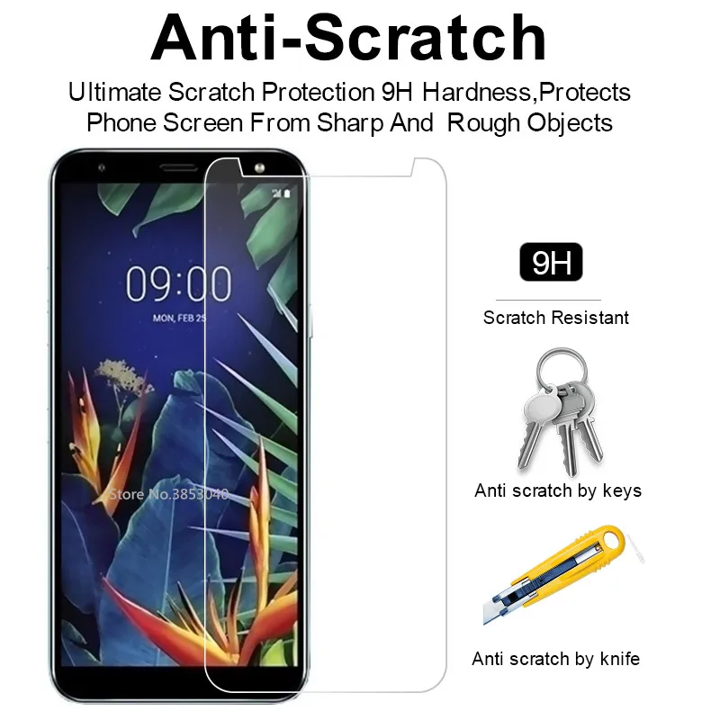 Для LG K 40 закаленное стекло хорошее качество премиум 9H Защитная пленка для экрана Аксессуары для LG K40