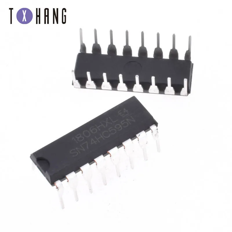 10 шт. 74HC595 74HC595N SN74HC595N DIP 16 новое качество очень хорошая работа 100% микросхемы