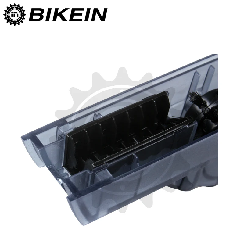 BIKEIN-высококачественный очиститель велосипедной цепи для велосипеда, портативная Чистящая машина, щетки для скруббера, инструмент для мытья велосипеда, части для спорта на открытом воздухе