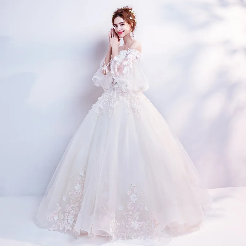 Vivian's Bridal ручная вышивка более миллиона вязанное Свадебное бальное платье с