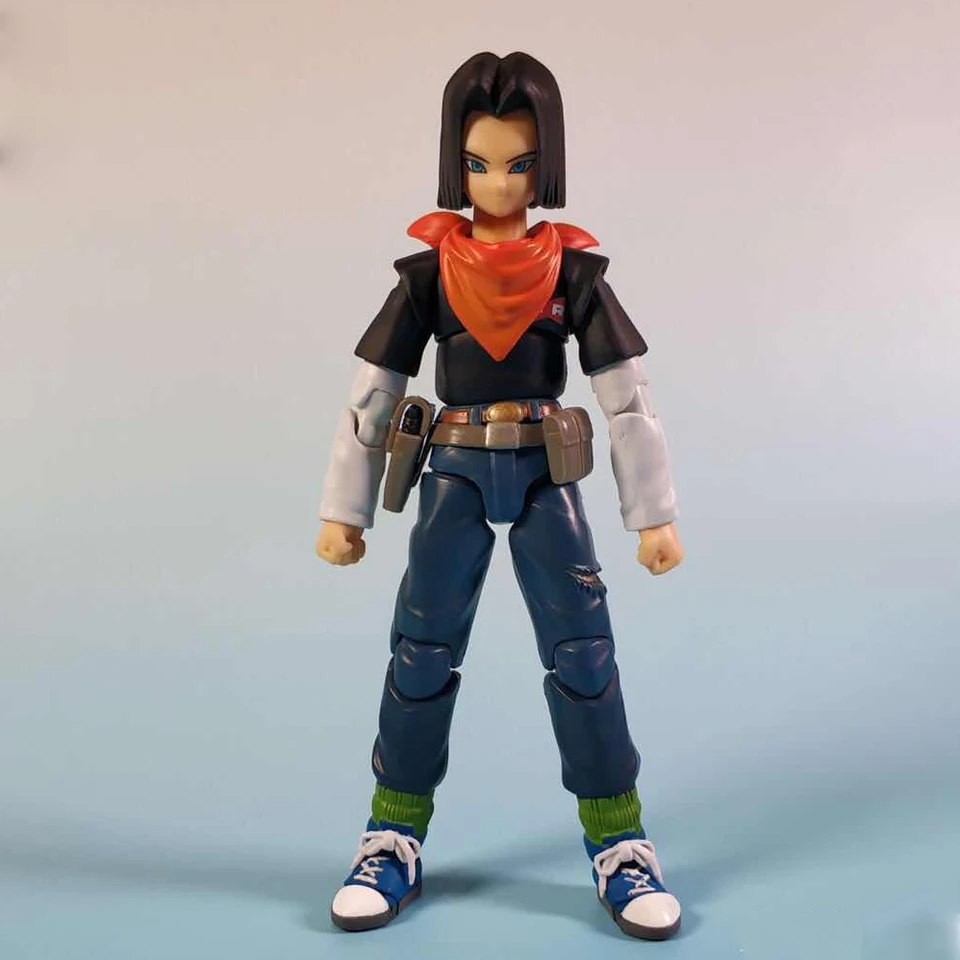 Tronzo Dragon Ball Z Android No.17 Lapis DBZ Android 17 ПВХ фигурка модель подвижная № 17 SHF фигурки Brinquedos
