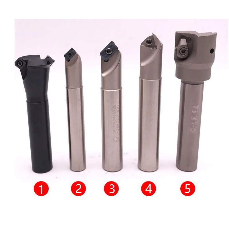 

1pcs SSKC20-20-130L Chamfer indexable end mill cutter CNC mills INSERT APMT1604