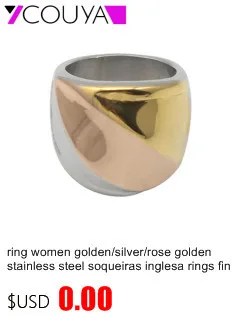 Hot Fashion Opal Retro Ring for Women White Stone with Stainless Steel Finger Rings Jewelry Charm Christmas Gift