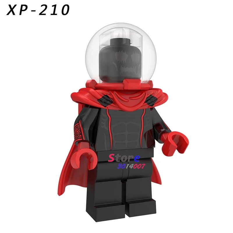 XP210 Один фильм Marvel Человек-паук вдали от дома яд призрак всадник Человек-паук Mysterio строительные блоки детские игрушки - Цвет: XP210