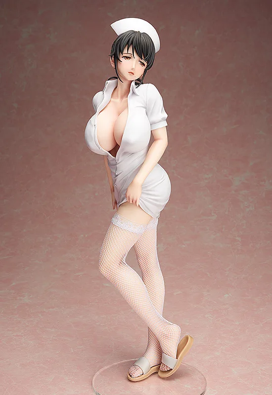 without retail box 42 см Mami Akabane медсестры сексуальная фигура ПВХ Коллекция Модель игрушки фигурка для друзей подарок - Цвет: without retail box