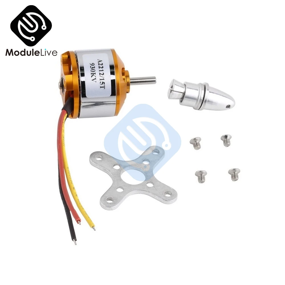 A 2212 A2212 930KV Brushless Outrunner Motor W/ Mount 15T RC Aircraft/KKmulticopter 4Axle Quad copter UFO F02046 | Инструменты