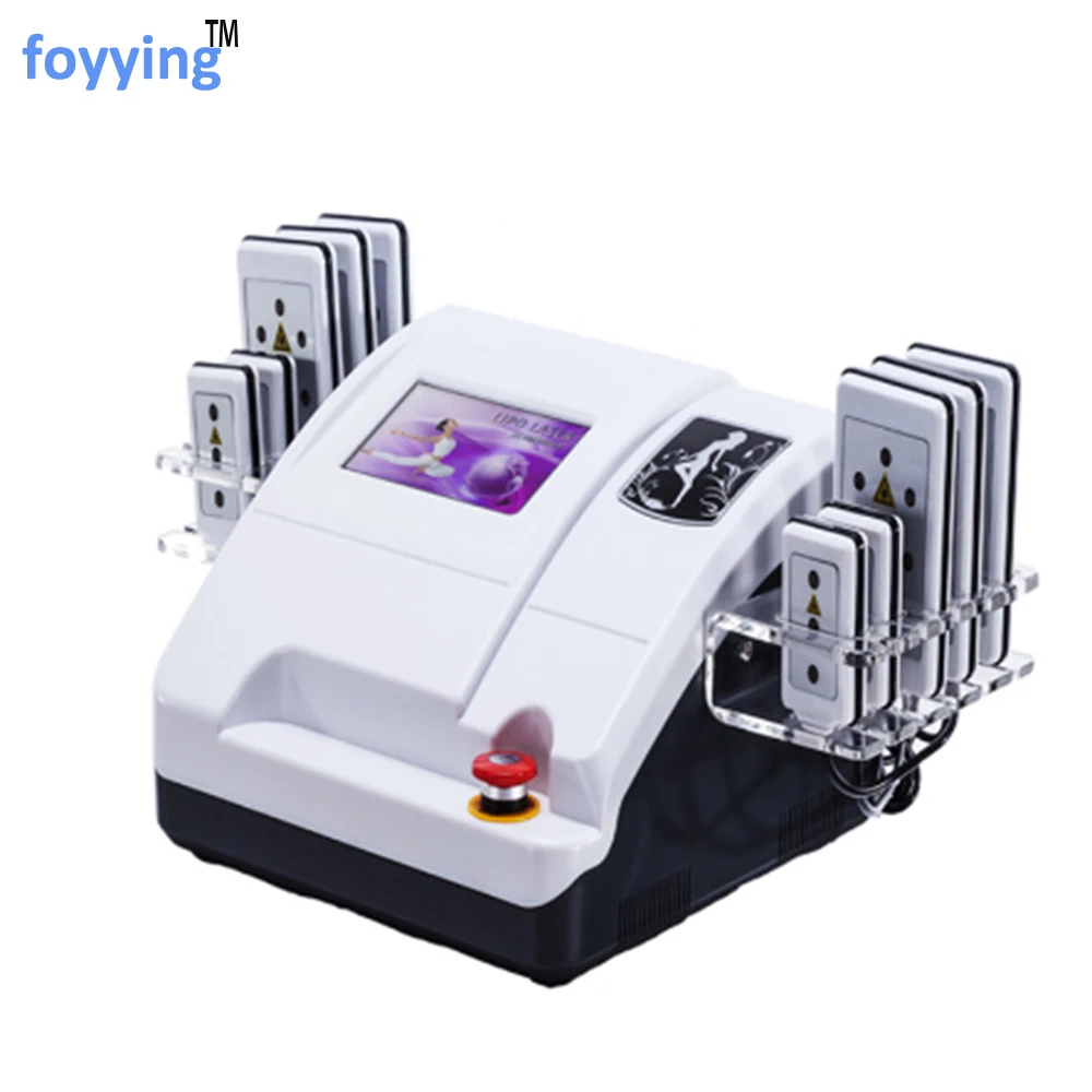 Foyying lipolaser машина для похудения 10 подушечек 650 нм wevelength i lipo лазерная