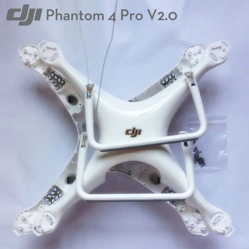 Подлинный DJI Phantom 4 Pro V2.0 часть корпуса Верхняя Нижняя крышка шасси с антенным