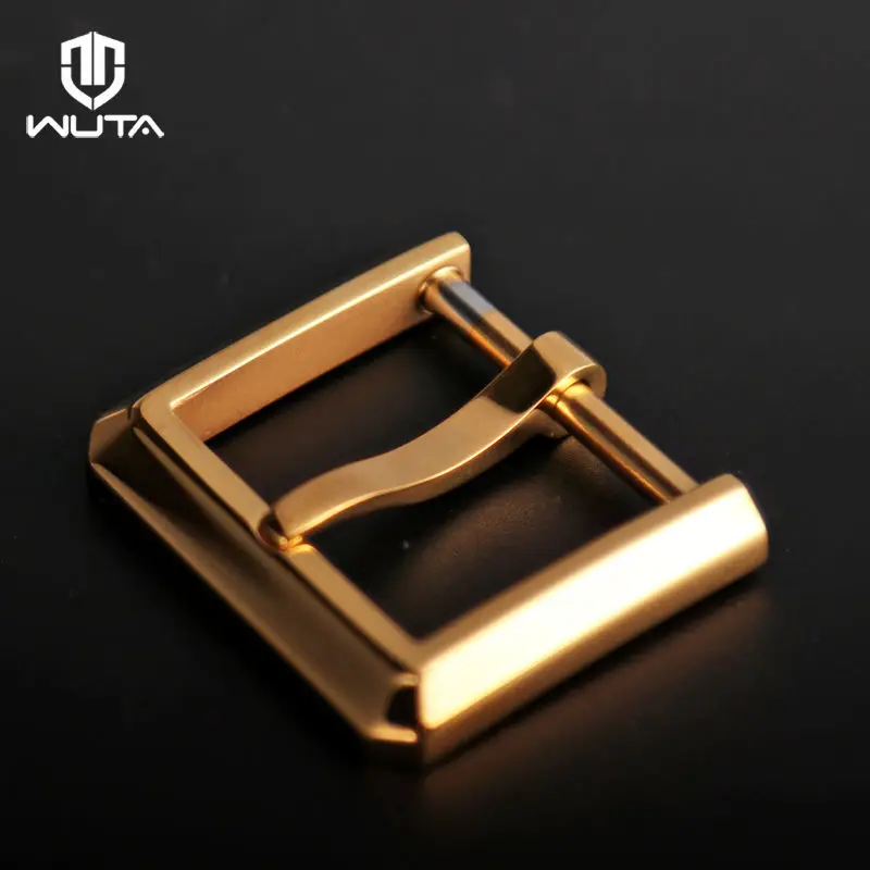 WUTA Complete polishing Stainless Steel Pin Buckle Metal End Bar Leather Belt Strap DIY Craft Accessories|Пряжки и крючки| |