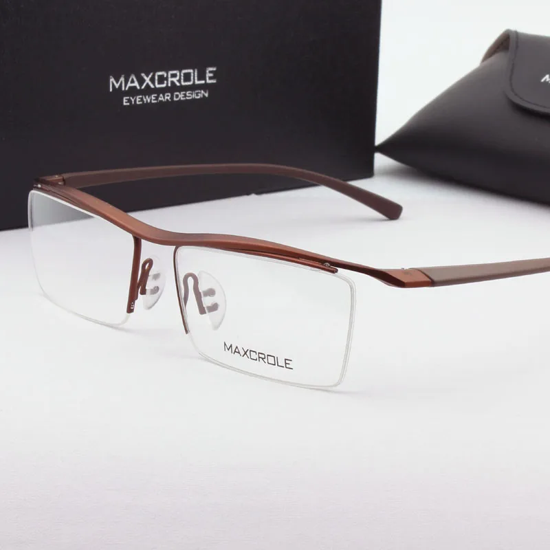 Роскошные Мужские квадратные бизнес оптические очки хит продаж прямоугольные