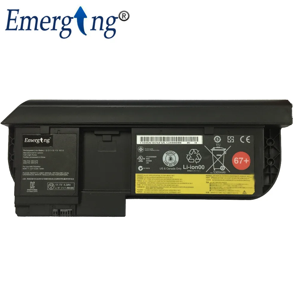 Новый оригинальный аккумулятор для ноутбука lenovo X230T X220T 42T4881 0A36285 67 11 1 В 63 Вт/ч