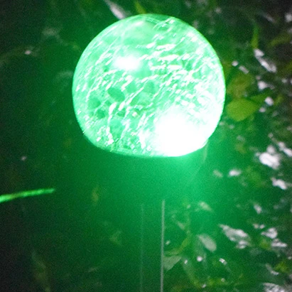 WSFS Горячие 4 солнечные садовые фонари на открытом воздухе цветные светодиодные