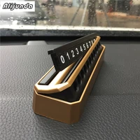 car temporary card parking lot mobile number card for audi all series q3 q5 sq5 q7 a1 a3 s3 a4 a4l a6l a7 s6 s7 a8 s4 rs4 a5 s5