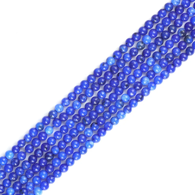Natural Jasper Stone Beads Quartz Lapis Lazuli Color Jade 2mm Round Loose Bead Muslim Prayer Rosary Jewelry Making Accessories | Украшения