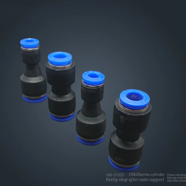 

Бесплатная доставка, 30 шт., искусственный неравномерный диаметр, стандартный одинарный, однотонный вставной пневматический Фиттинг, соедин...