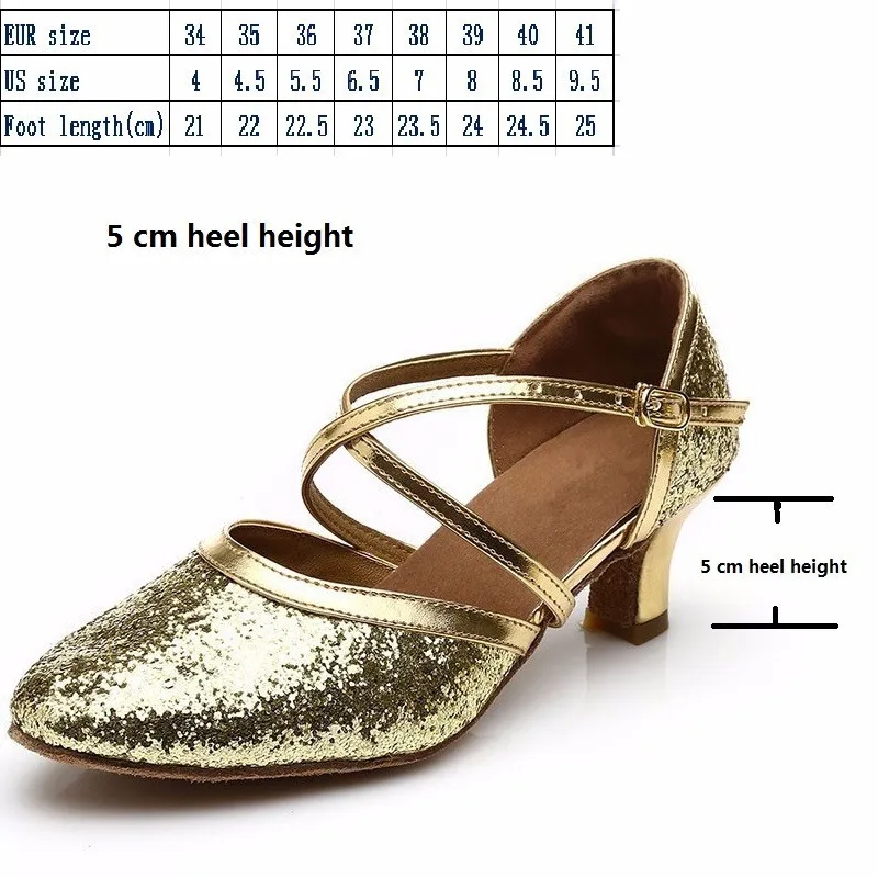 Новинка Женская обувь золотистого и серебристого цвета с блестками Обувь для