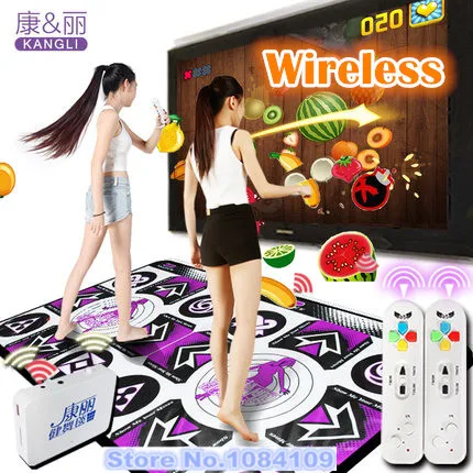 Горячая новинка 2018 KL английское меню толщина 11 мм двойной танцевальный коврик