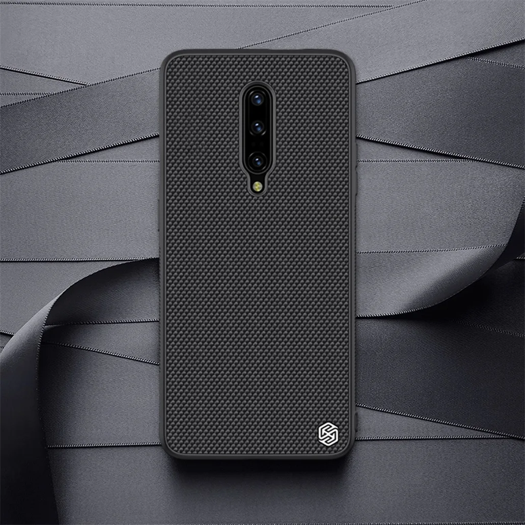 Для OnePlus 7 Pro Чехол OnePlus7 6T чехол NILLKIN текстурированный нейлоновый чехол тонкий и светильник задняя крышка для телефона для OnePlus 7Pro чехол