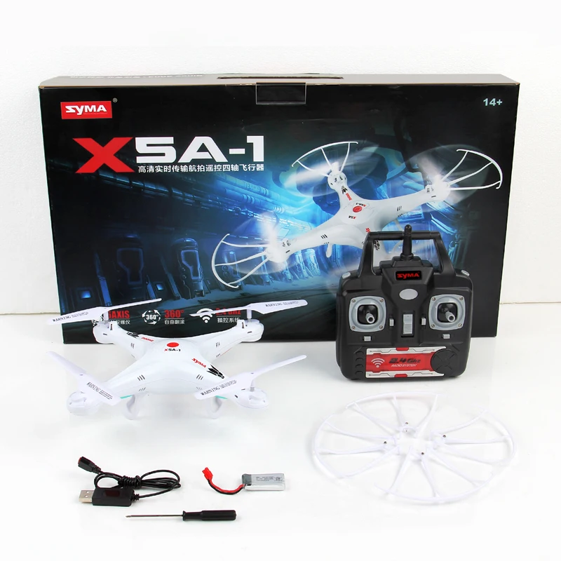New Arrival SYMA X5A-1 X5C 4CH Axis Drone With HD Camera RC Quadcopter LED UAV Headless Remote Control Helicopter Toys | Игрушки и хобби