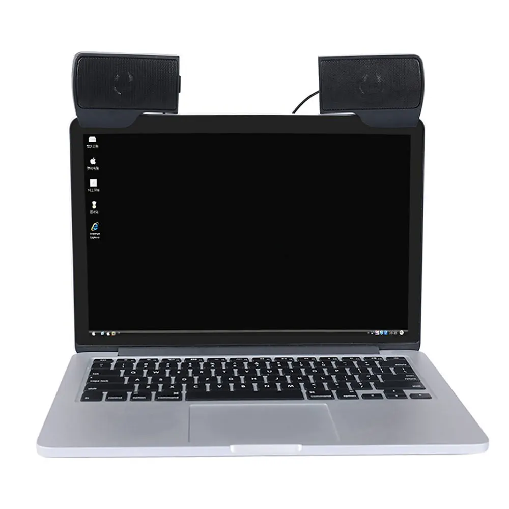 Мини Колонка Leegoal Clip Портативная USB стереодинамика линейный контроллер звуковая