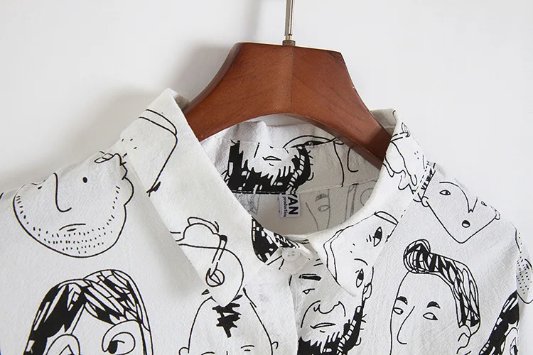 Женские шифоновые блузки с длинным рукавом и отложным воротником Офисная