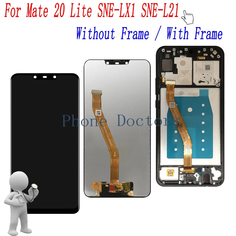 Полный ЖК-дисплей 6 3 дюйма + цифровой преобразователь сенсорного экрана в сборе с