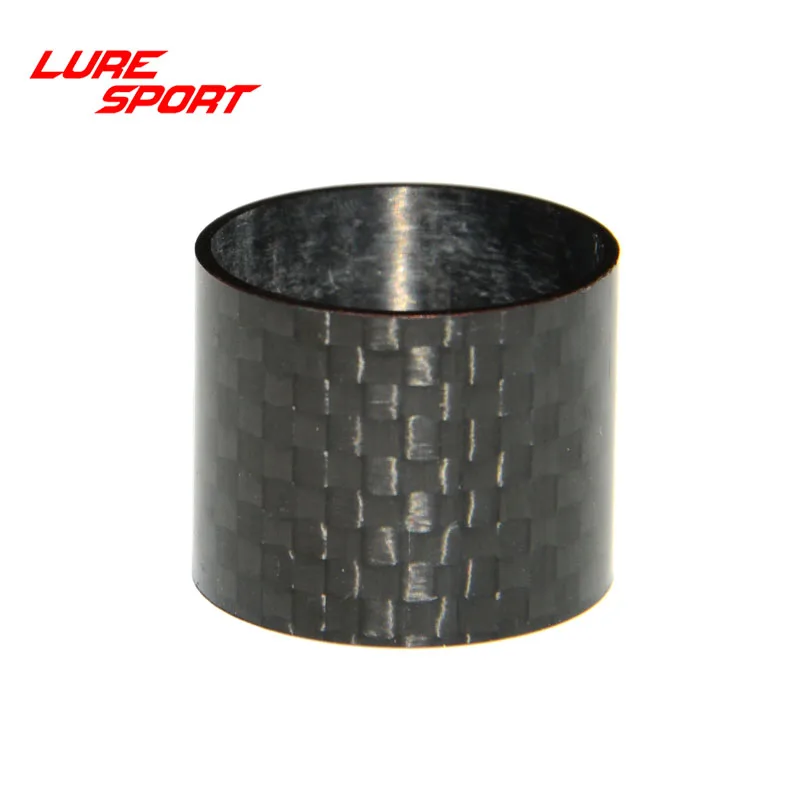 LureSport короткие 5 шт. 3K тканые Углеродные трубы углеродные пустые стержни