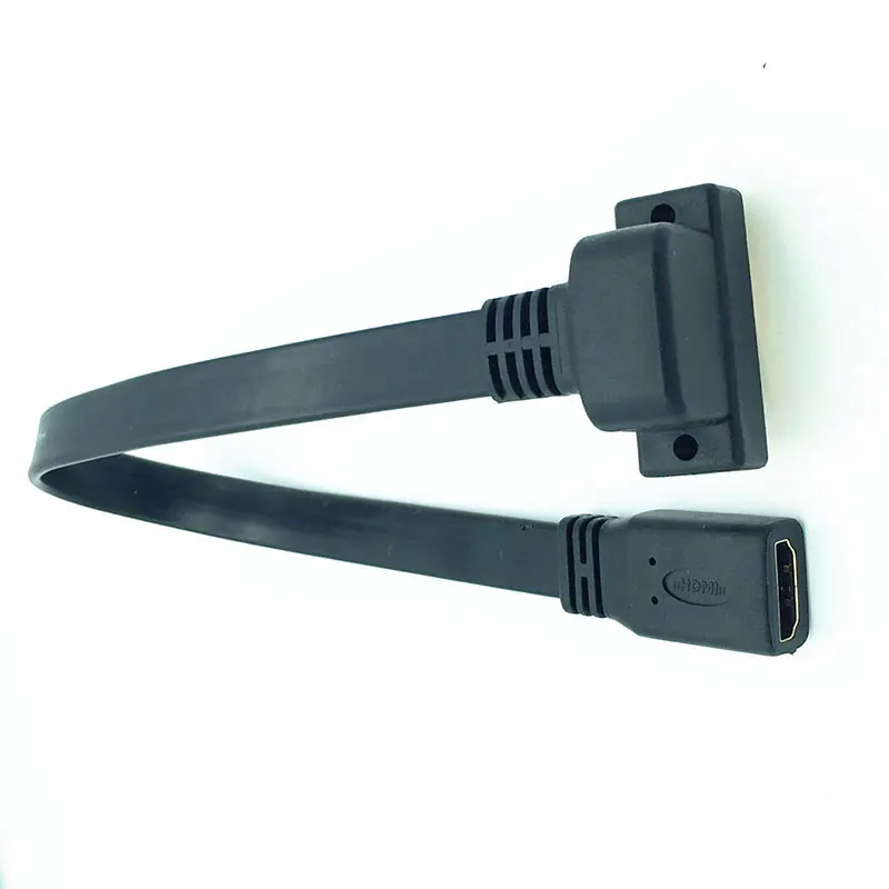 Плоский тонкий высокоскоростной кабель HDMI DVI 24 + 5 мама 90 углов 0 3 м|Компьютерные