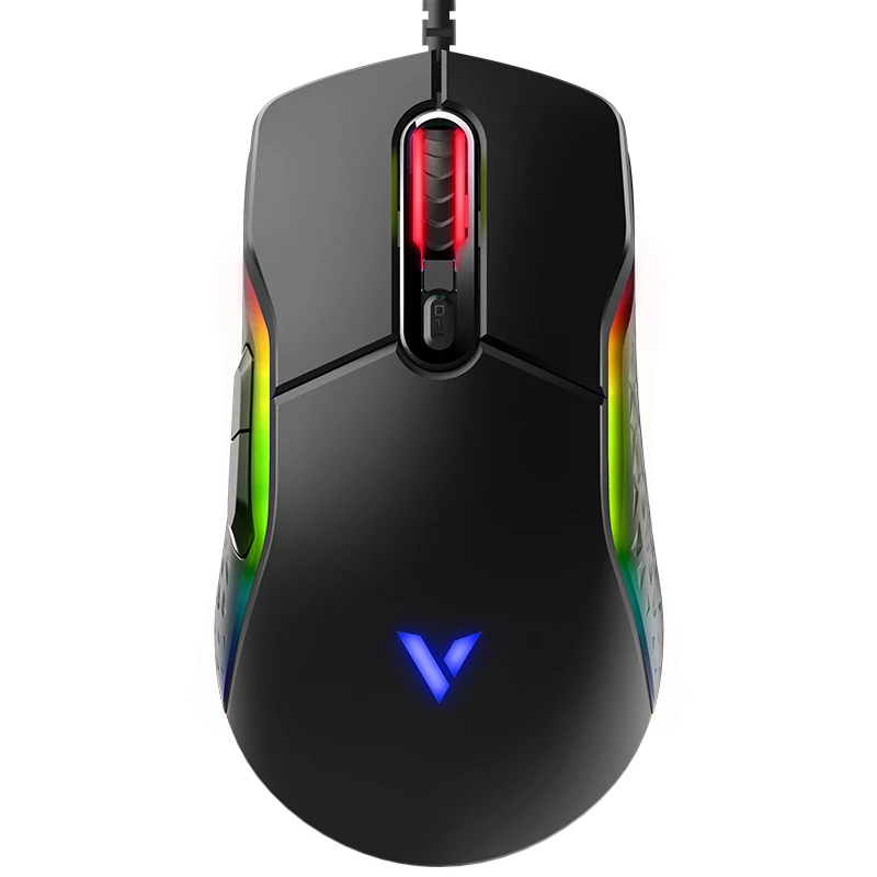 Проводная игровая мышь Rapoo 16000DPI 400IPS ИК оптический датчик настраиваемый чип VT RGB