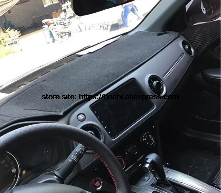 Для changan CS35 2012- двухслойная силикагелевая Приборная панель автомобиля Инструмент платформа стол Избегайте свет коврики крышка стикер