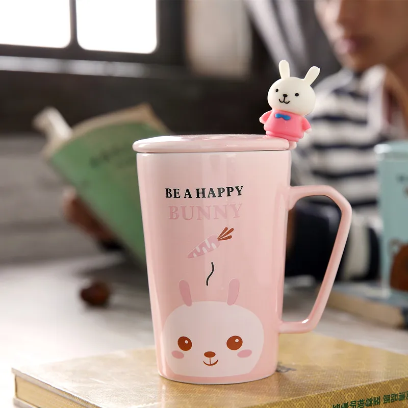 Симпатичные креативные керамические кружки с котенком чашка для чая молока и
