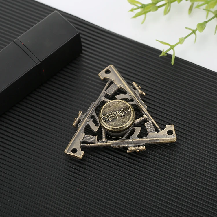 Три пистолет Спинер пособия по немецкому языку стиль красочные Спиннеры подарки