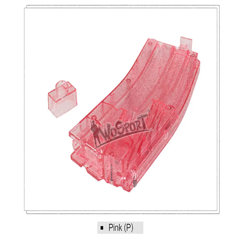 Розовый OutdoorAirsoft Пейнтбол пластик 500rd скоростное заряжающее устройство BB скоростной погрузчик тактический военный BB ящик война игровое оружие Охотничьи аксессуары - Цвет: Розовый
