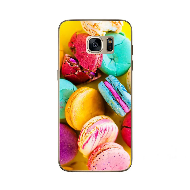 Для Samsung Galaxy J5 2016 J510 модная одежда для девочек цветы апельсин Паттен чехол