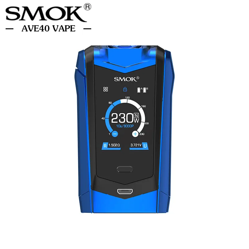Предпродажный модуль для электронных сигарет Smok SPECIES Mod 230w Dual 18650 battery TC Box Mod 510 вапорайзер с резьбой VS X-priv I-priv