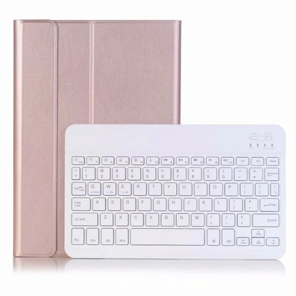 Ультра тонкий Съемный беспроводной Bluetooth клавиатура чехол для Huawei MediaPad M5 10 8