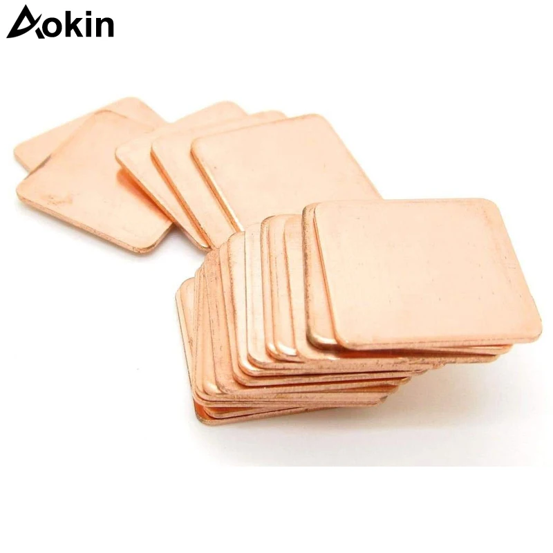 

20pcs/lot raspberry pi 3 heat sink CPU Thermal Heatsink Copper Pad for raspberry Pi B/B+ Cooling pad for raspberry pi Model B/B+