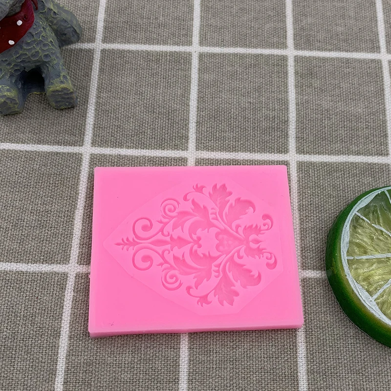 Кружева силиконовые формы помадка тиснение текстура форма для торта