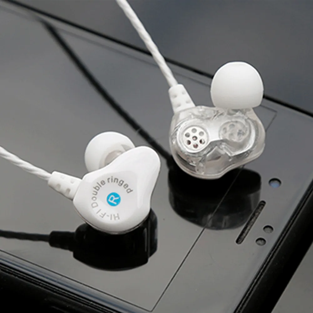 Стереонаушники VOBERRY HIFI с двойным приводом наушники-вкладыши басовые наушники для