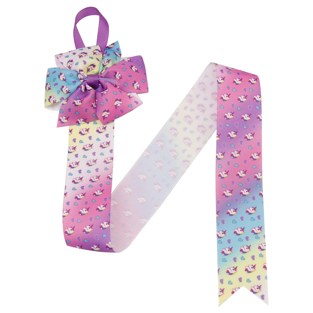 25 дюймовый держатель банта для длинных волос зажимы органайзер держатели-пряжки